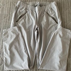 Athleta Light Grey Aspire Ankle Pants Size 6
